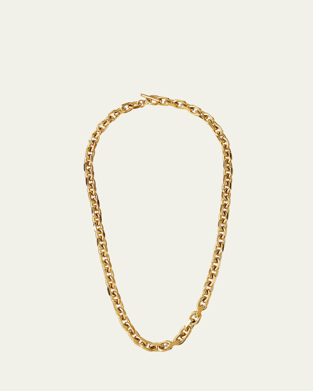 Nancy Toggle Chain Necklace, 10mm
